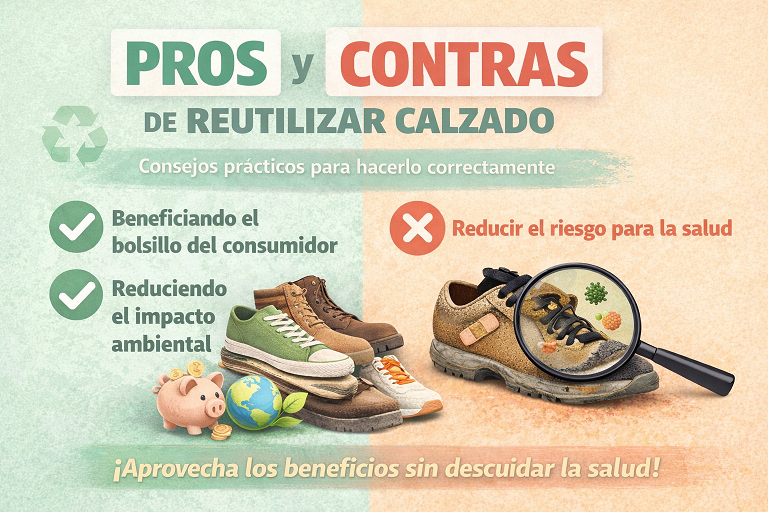 Consejos para hacer una correcta reutilización de calzado