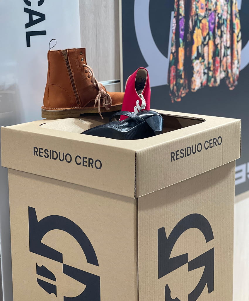 Recogida de calzado usado · GERESCAL